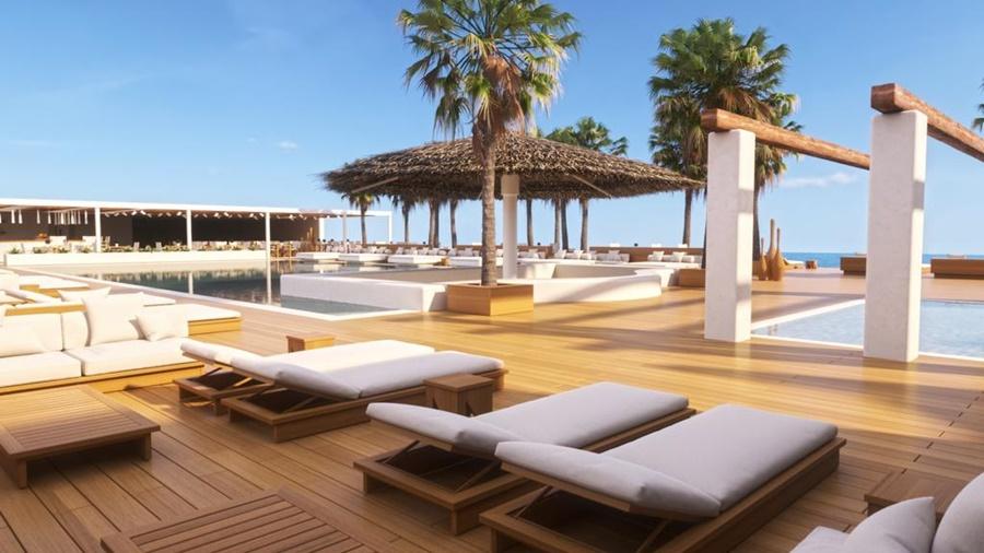 Nikki Beach Resort & Spa Santorini Kamári Esterno foto